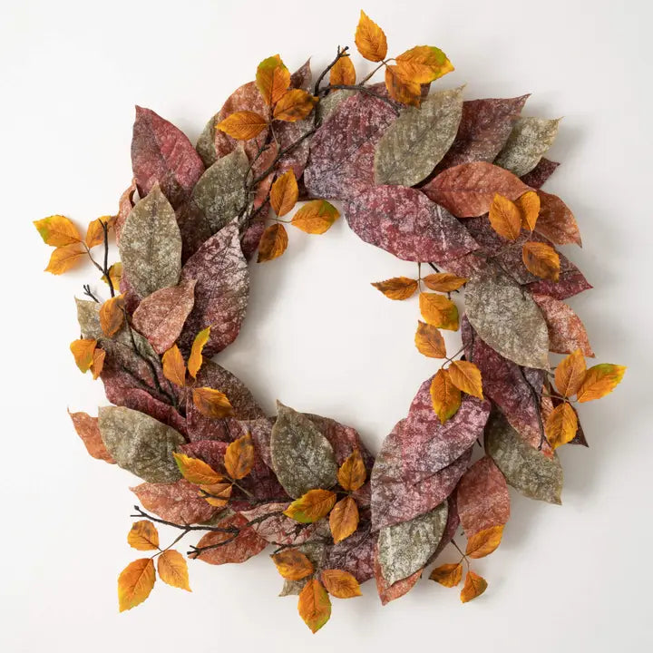 26" Warm Fall Mixed Wreath