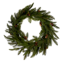 Faux Hemlock Wreath