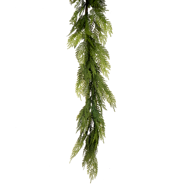 6' Real Touch Hemlock Garland
