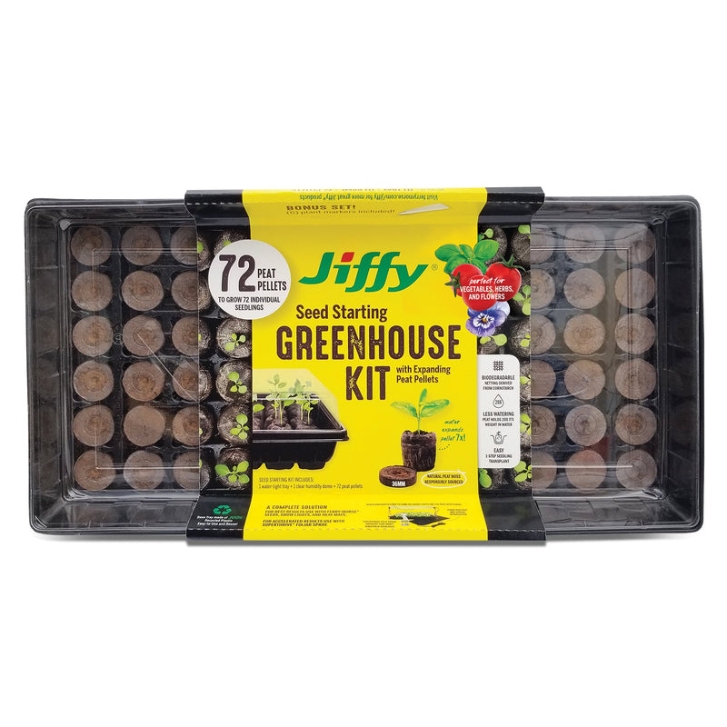 Jiffy Professional Seed Starting Greenhouse Kit 72 Cell