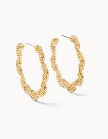 Spartina Sweet & Sour Hoop Earrings