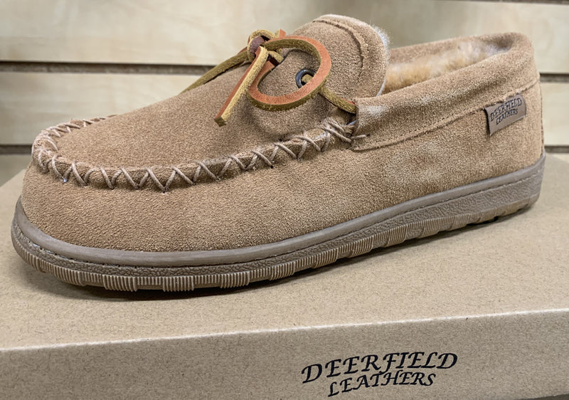 Deerfield Leather's Women's Lined Moccasins