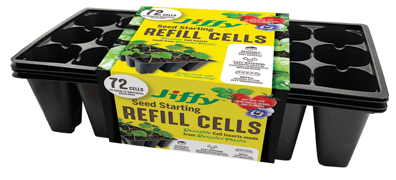 Jiffy Seed Starting Refill Tray 72 Cells