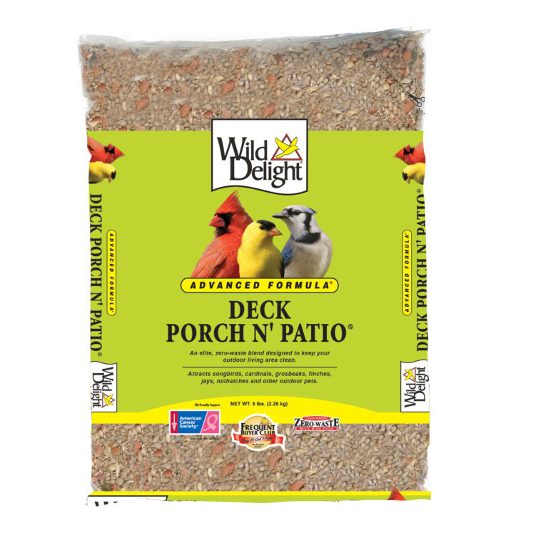 Wild Delight Deck, Porch N' Patio Bird Seed 5lb