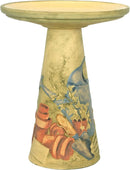 Handpainted Birdbath