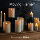 Flameless Pillar Candle by Liown