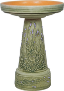 Handpainted Birdbath