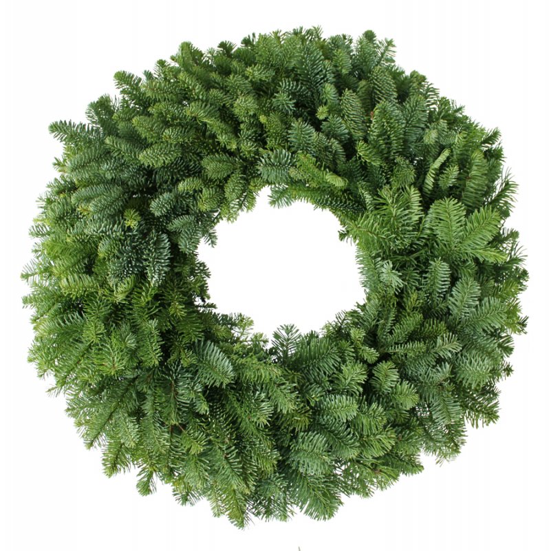 16" Fresh Noble Fir Wreath