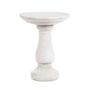 Plain Oval Birdbath