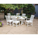 Vineyard 7-piece Farmhouse Trestle Dining Set - In Stock