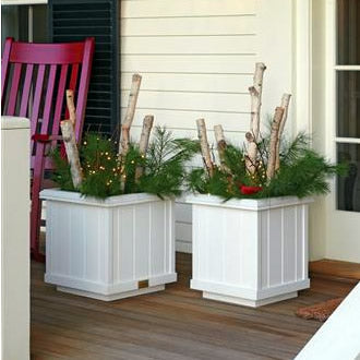 Rockport Square Planters by Walpole Outdoors