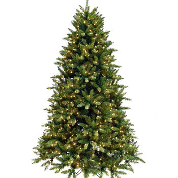 12' Allegheny Pre-lit Artificial Christmas Tree